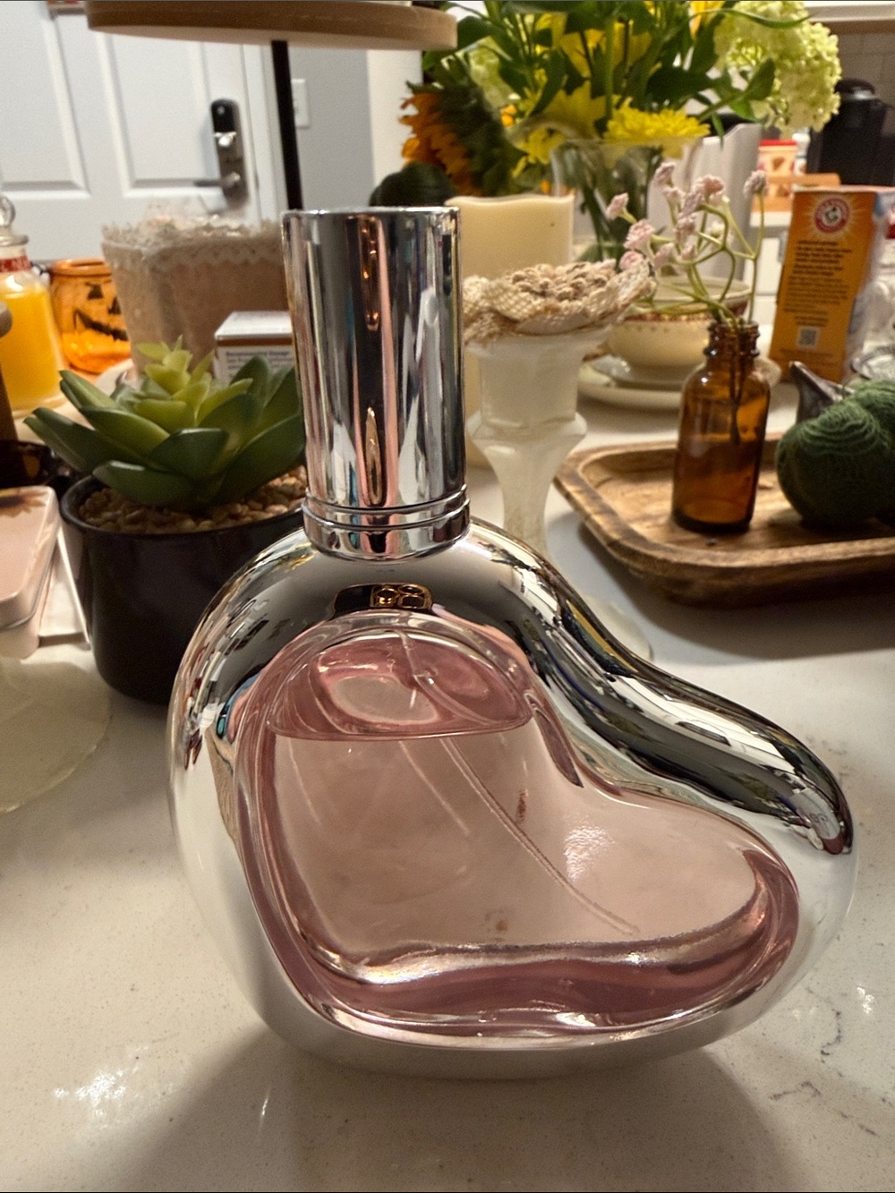 🍂NEW🍁bebe Silver Heart PERFUME